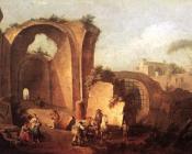 Landscape with Ruins and Archway - 朱塞佩·蔡斯